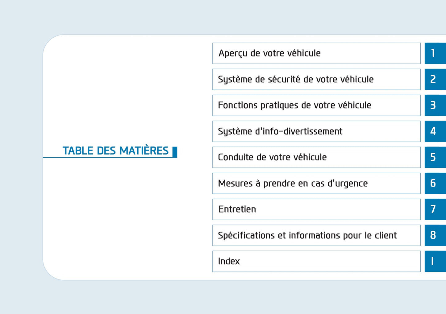 2026 Hyundai i30 Owner's Manual | French
