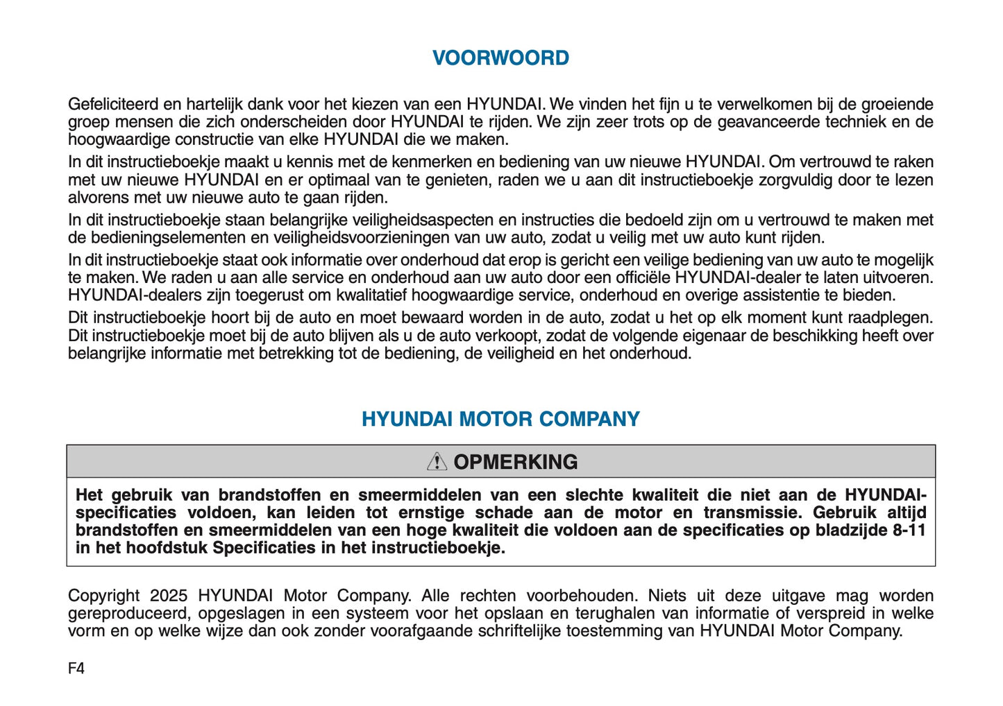 2026 Hyundai i30 Gebruikershandleiding | Nederlands