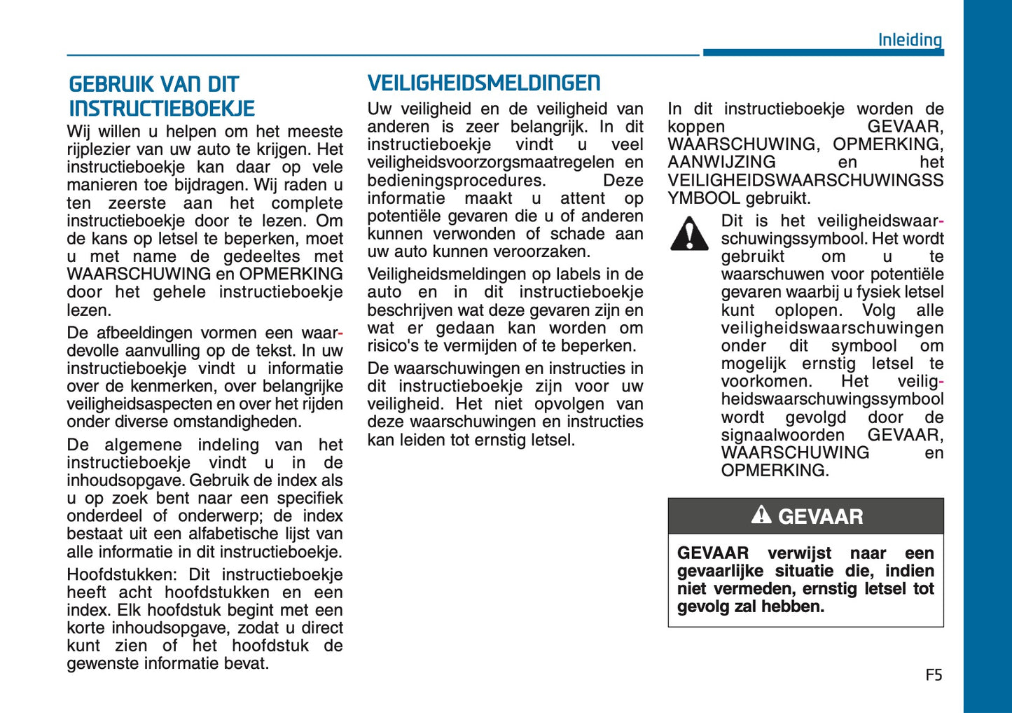 2026 Hyundai i30 Gebruikershandleiding | Nederlands