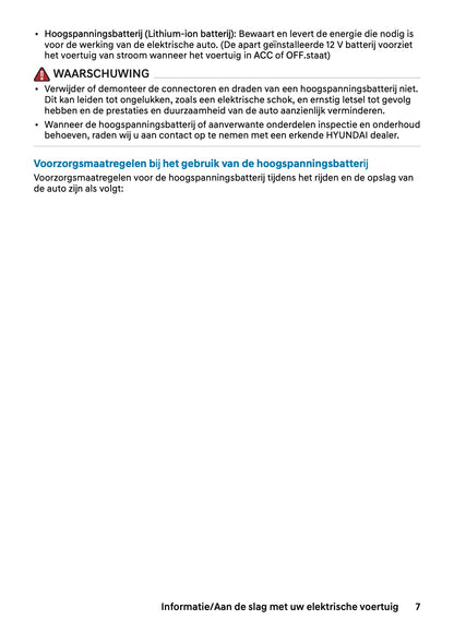 2026 Hyundai Inster Gebruikershandleiding | Nederlands