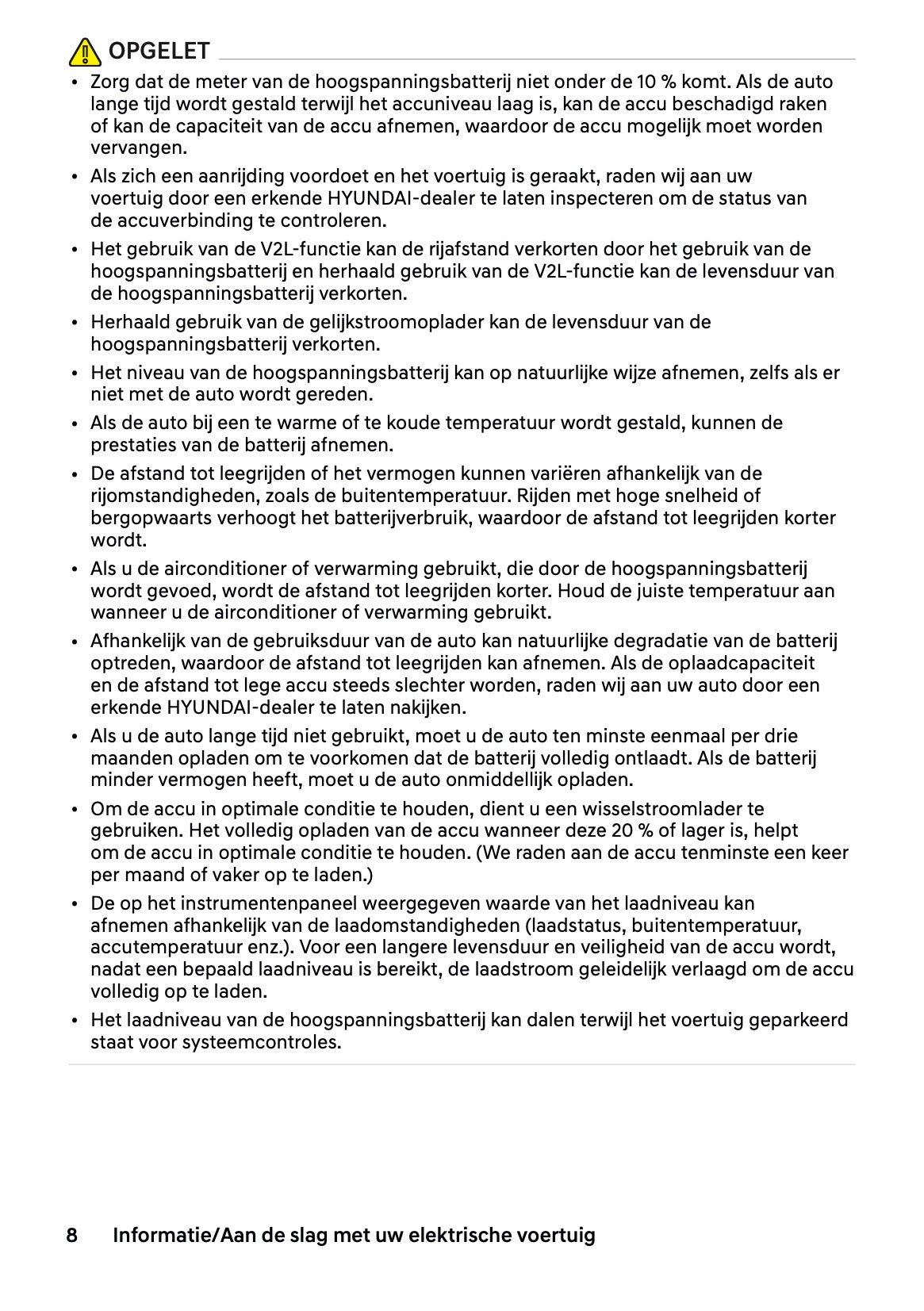 2026 Hyundai Inster Gebruikershandleiding | Nederlands