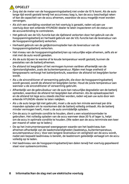 2027 Hyundai Inster Owner's Manual | Dutch