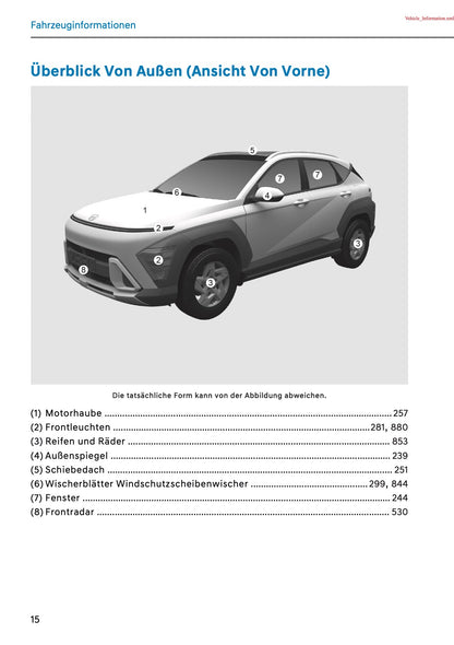 2026 Hyundai Kona Owner's Manual | German