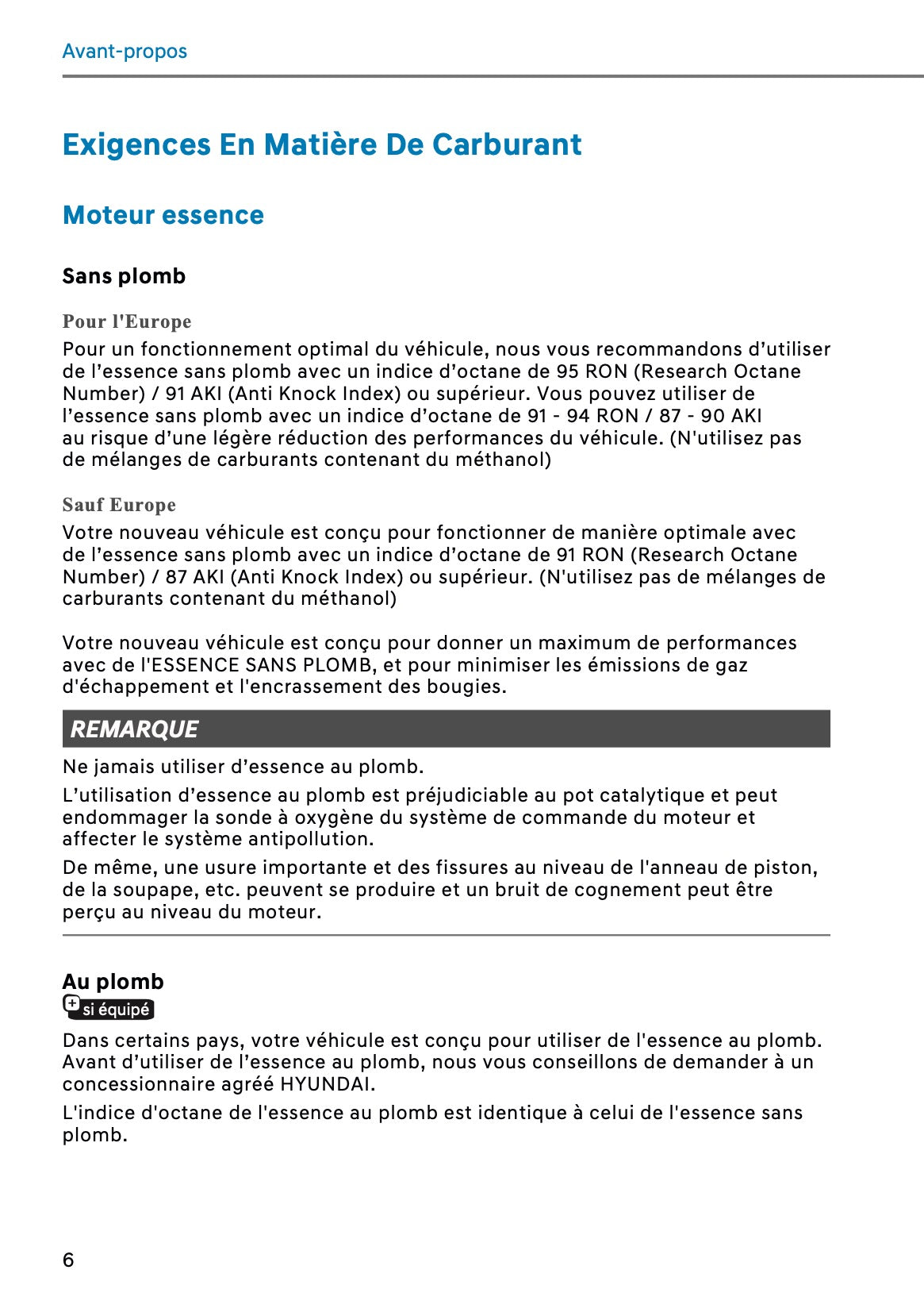 2026 Hyundai Kona Owner's Manual | French