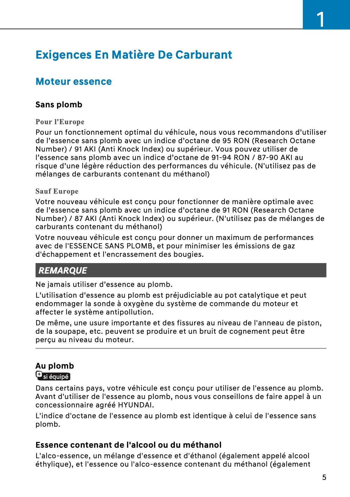 2026 Hyundai Kona Hybrid Manuel du propriétaire | Français