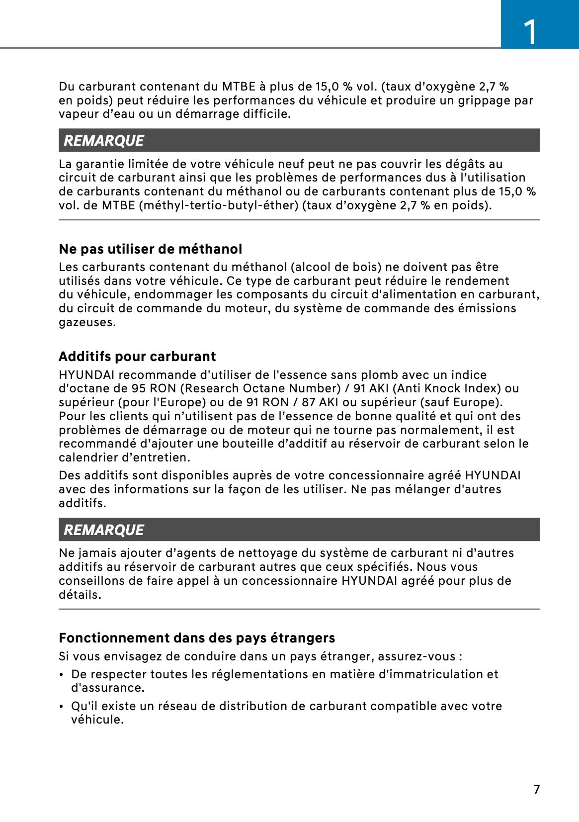 2026 Hyundai Kona Hybrid Manuel du propriétaire | Français
