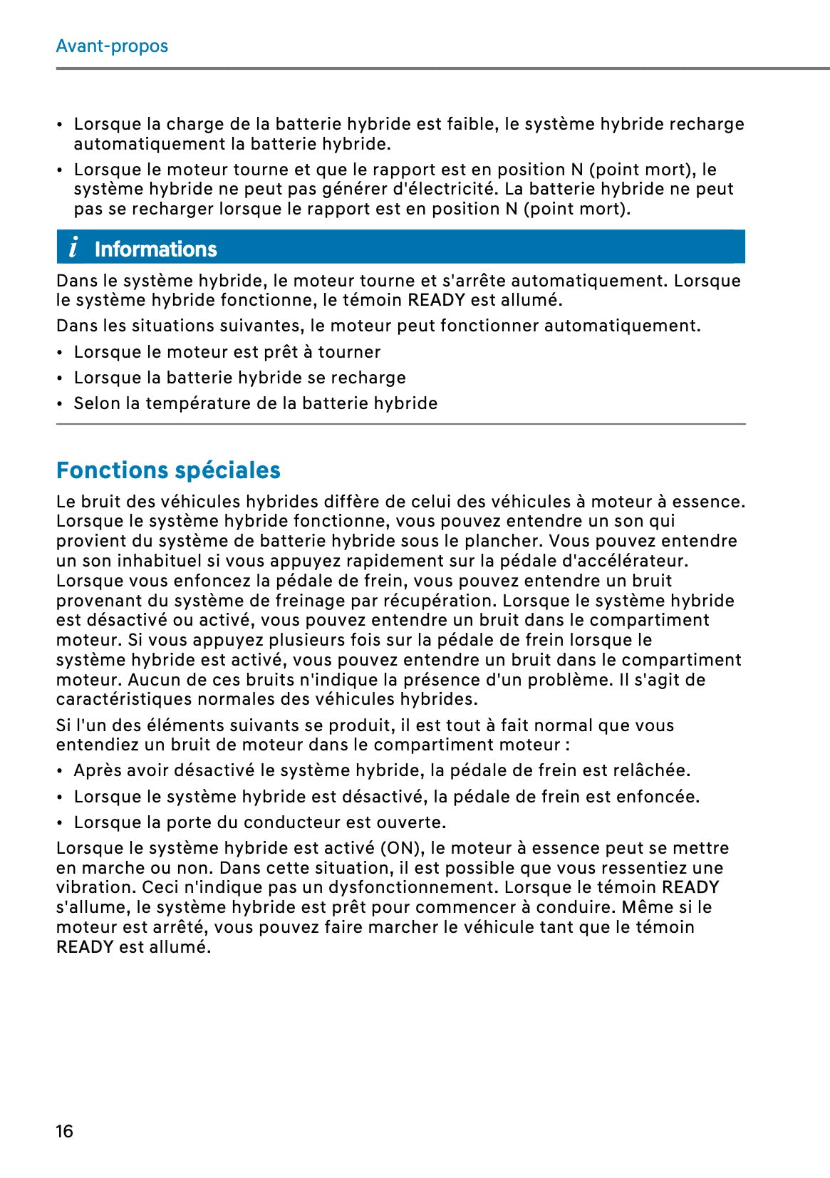 2026 Hyundai Kona Hybrid Manuel du propriétaire | Français