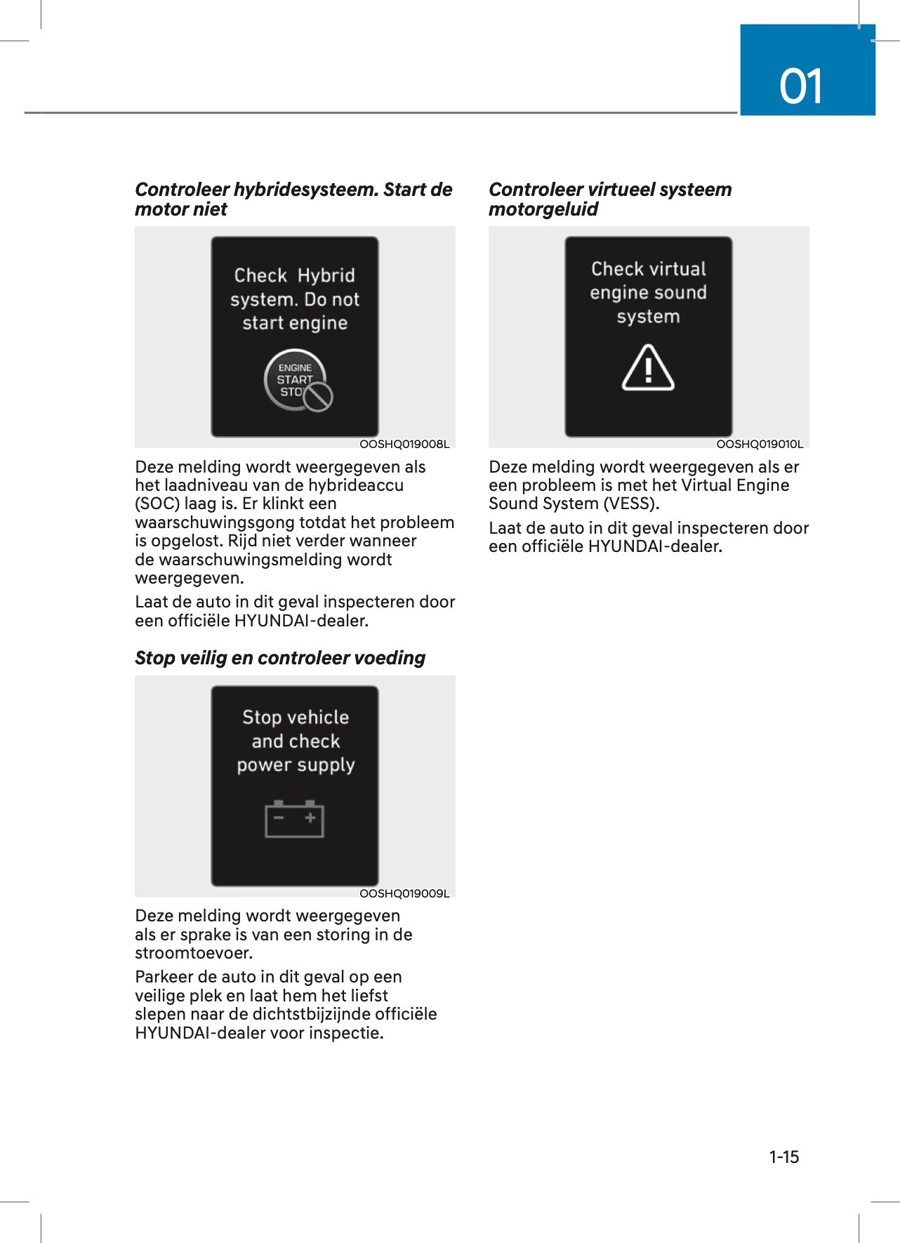 2022 Hyundai Kona Hybrid Owner's Manual | Dutch