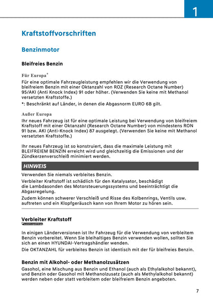 2026 Hyundai Santa Fe Owner's Manual | German