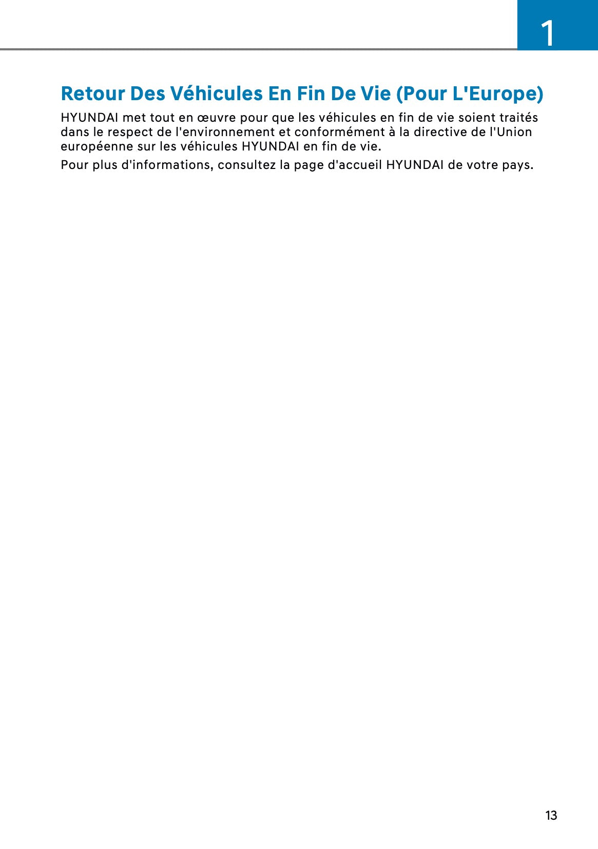 2026 Hyundai Santa Fe Owner's Manual | French