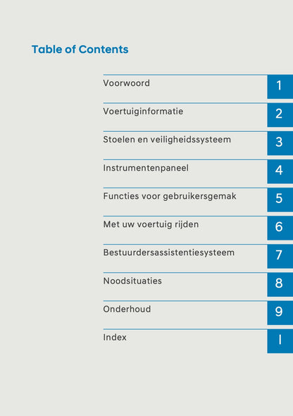 2026 Hyundai Santa Fe Gebruikershandleiding | Nederlands