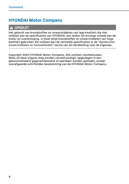 2026 Hyundai Santa Fe Gebruikershandleiding | Nederlands