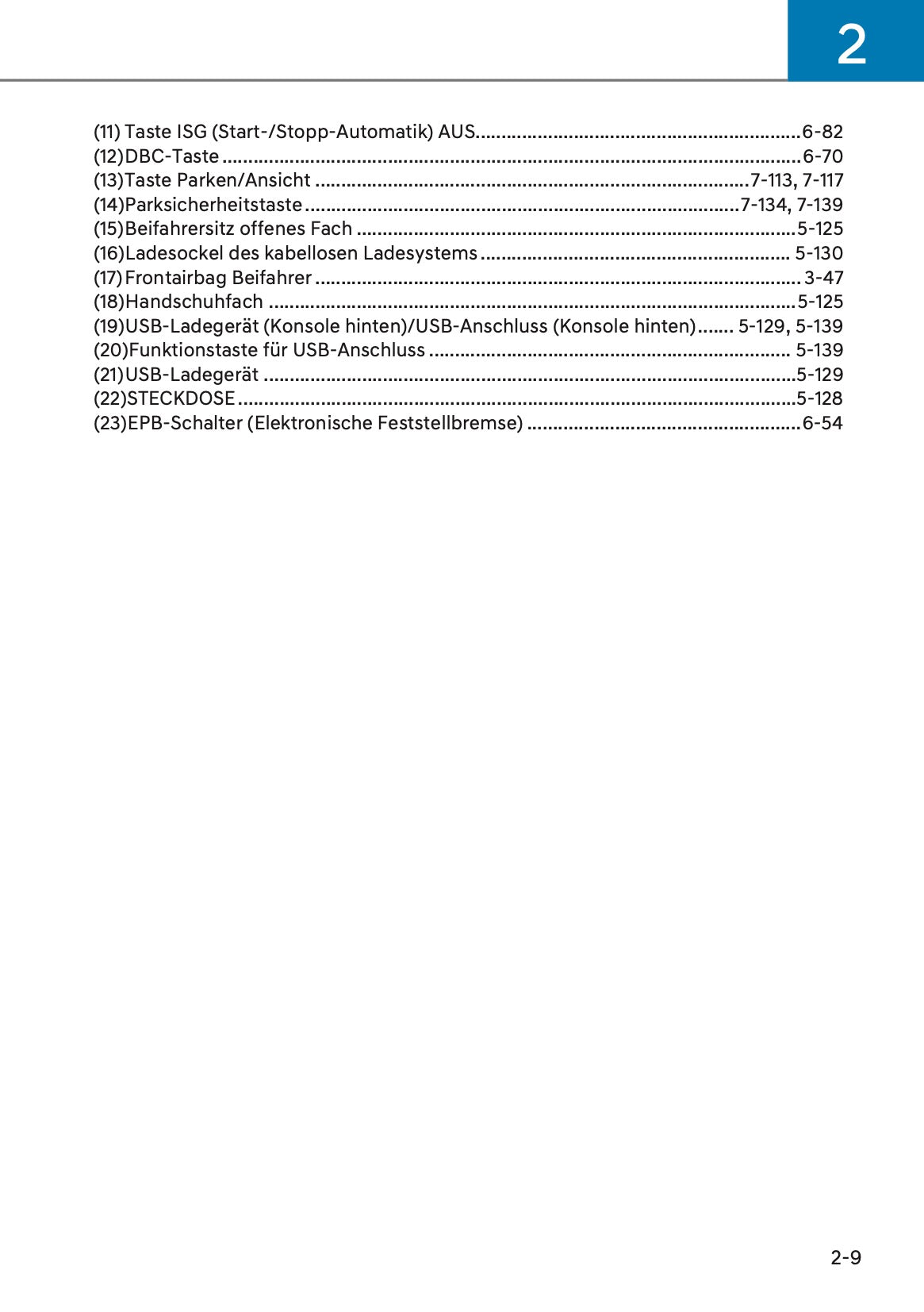 2025 Hyundai Tucson Owner's Manual | German