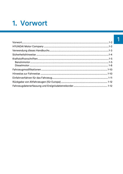 2025 Hyundai Tucson Owner's Manual | German