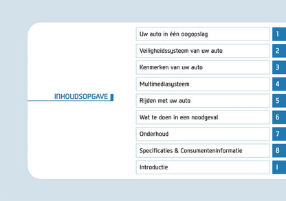 2018-2020 Hyundai Tucson Gebruikershandleiding | Nederlands