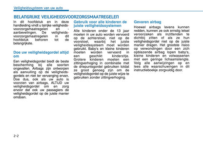 2018-2020 Hyundai Tucson Gebruikershandleiding | Nederlands