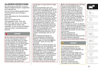 2023-2024 Jeep Avenger Owner's Manual | German