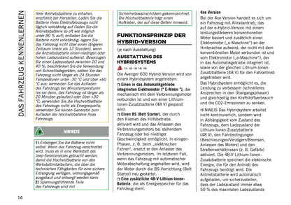 2026 Jeep Avenger Owner's Manual | German