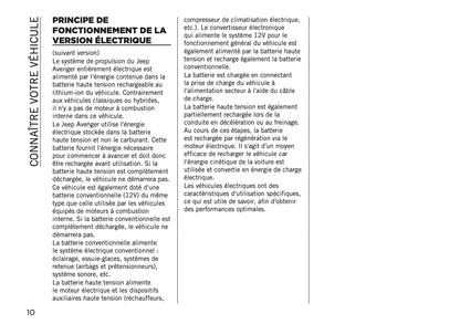 2025-2026 Jeep Avenger Owner's Manual | French