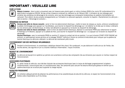 2025-2026 Jeep Avenger Owner's Manual | French