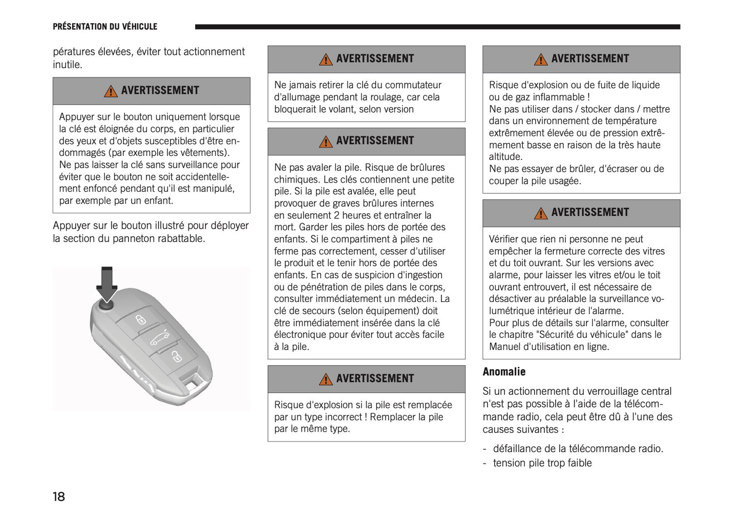 2026 Jeep Avenger Owner's Manual | French