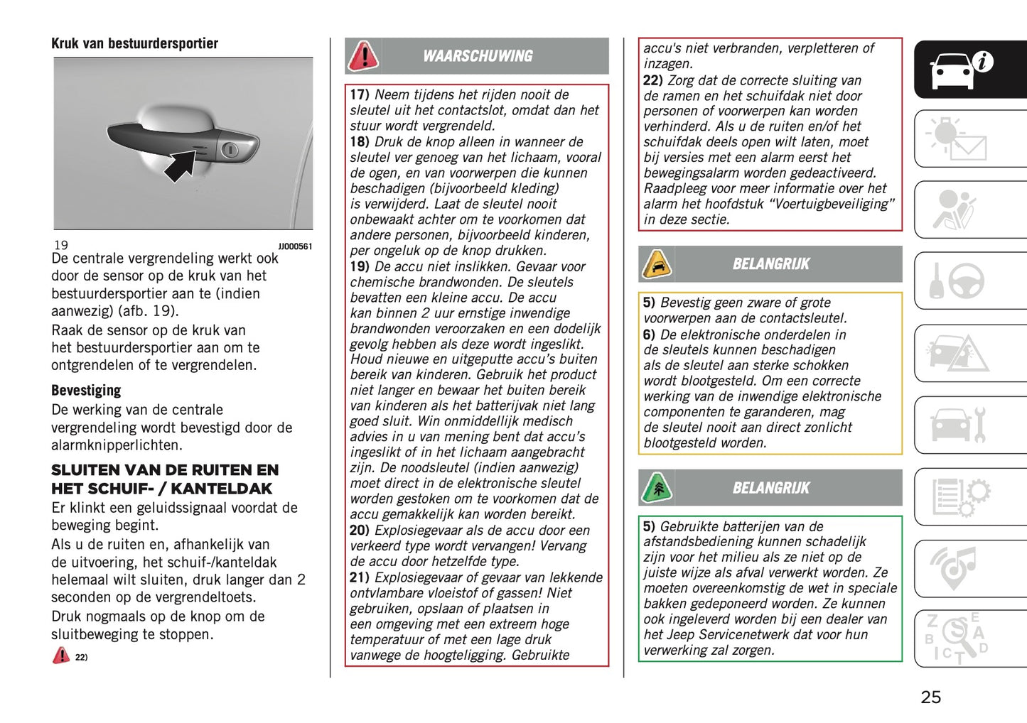 2026 Jeep Avenger Gebruikershandleiding | Nederlands