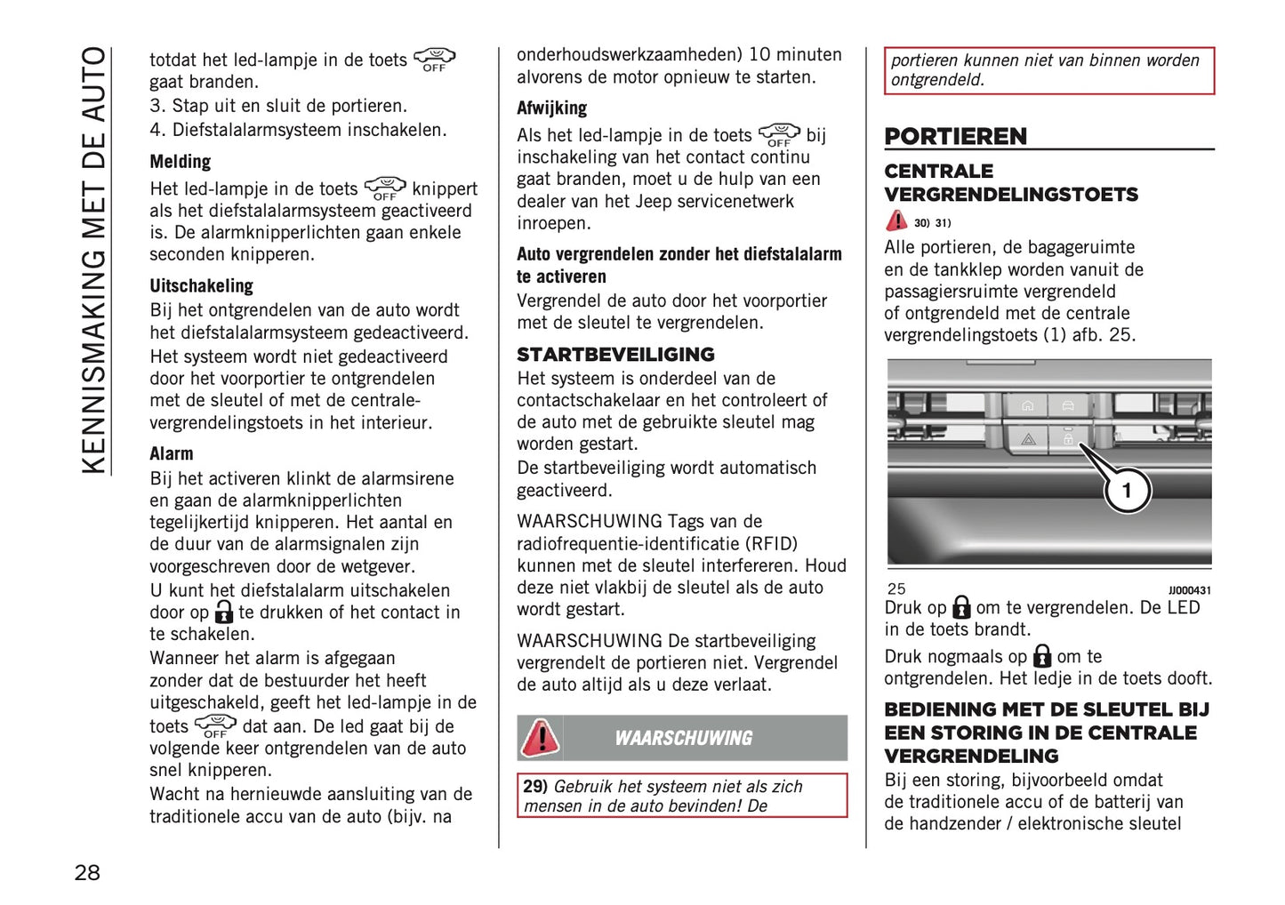 2026 Jeep Avenger Gebruikershandleiding | Nederlands