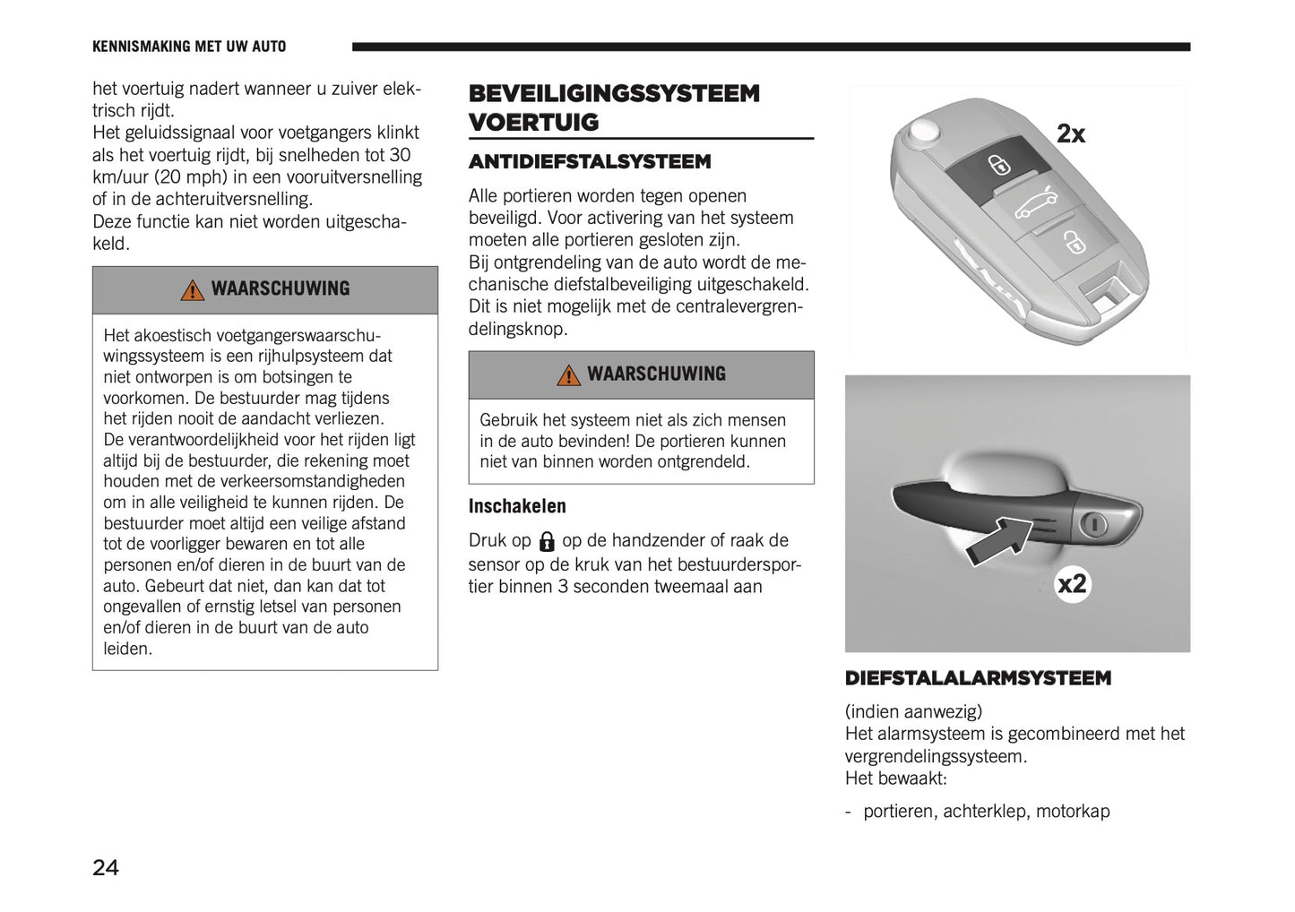 2026 Jeep Avenger Gebruikershandleiding | Nederlands