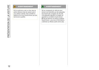 2020-2021 Jeep Compass 4xe Manuel Supplémentaire | Français