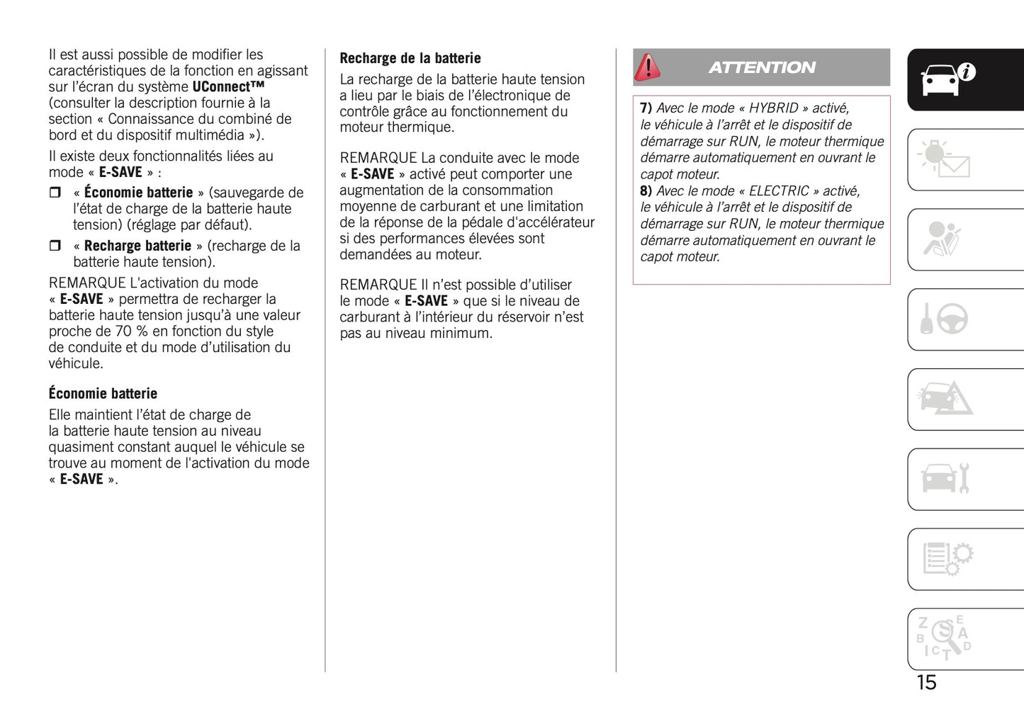 2020-2021 Jeep Compass 4xe Manuel Supplémentaire | Français