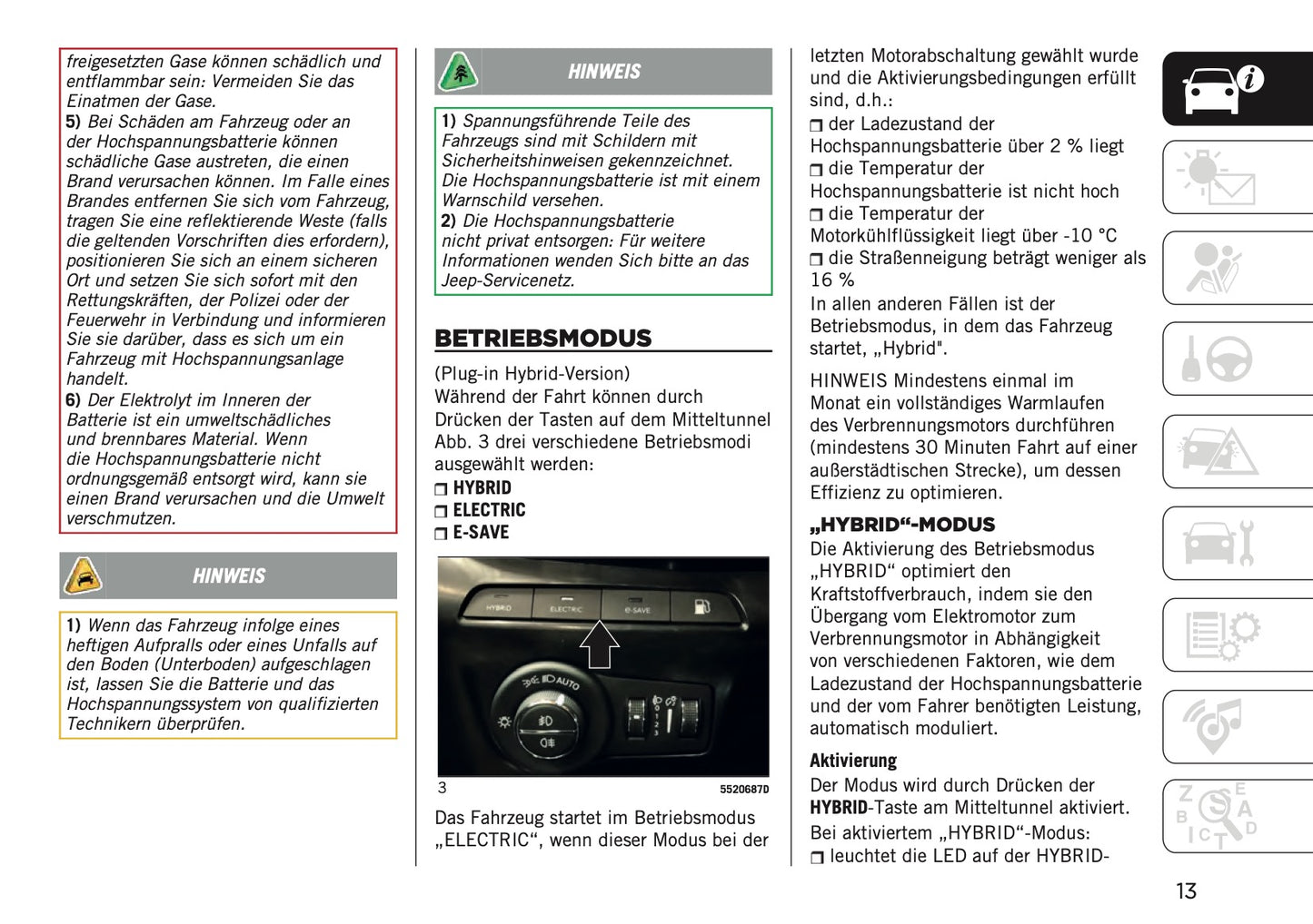 2024-2025 Jeep Compass Owner's Manual | German