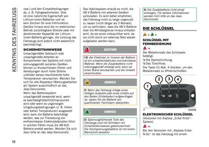 2024-2025 Jeep Compass Owner's Manual | German