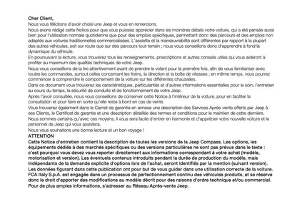 2020-2021 Jeep Compass Manuel du propriétaire | Français