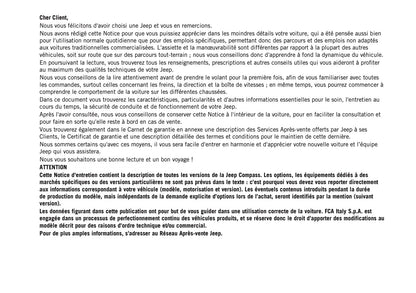 2021 Jeep Compass/Compass 4xe Owner's Manual | French