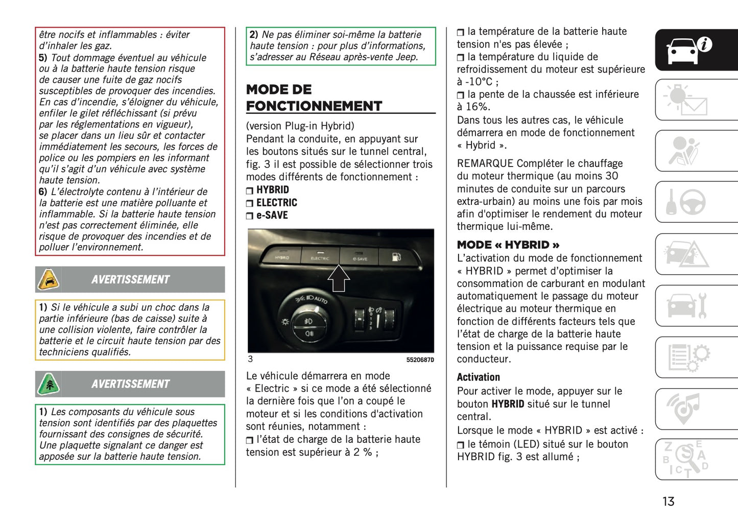 2021 Jeep Compass/Compass 4xe Owner's Manual | French