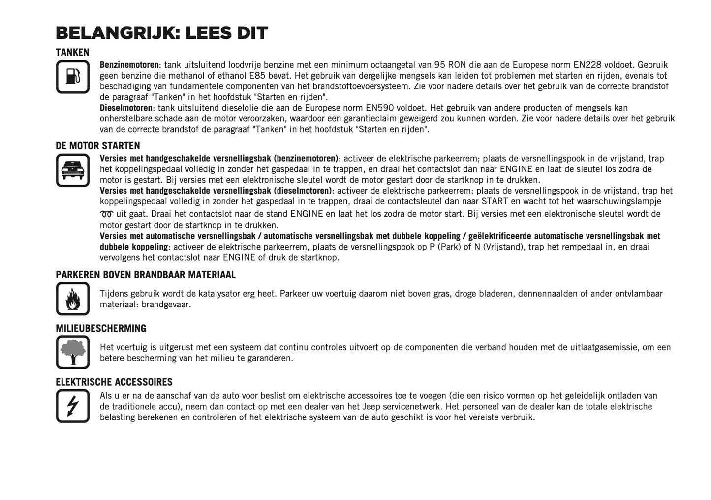 2024-2025 Jeep Compass Gebruikershandleiding | Nederlands