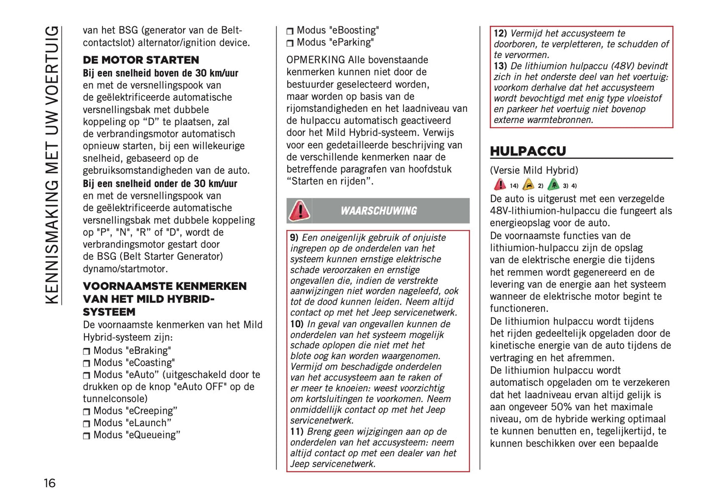 2022-2023 Jeep Renegade Gebruikershandleiding | Nederlands