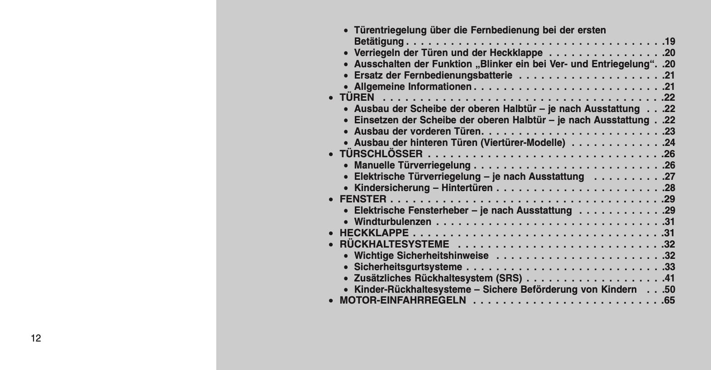 2015 Jeep Wrangler Owner's Manual | German