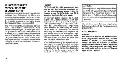 2015 Jeep Wrangler Owner's Manual | German