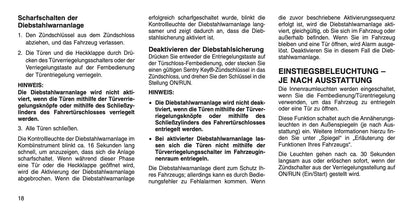 2015 Jeep Wrangler Owner's Manual | German