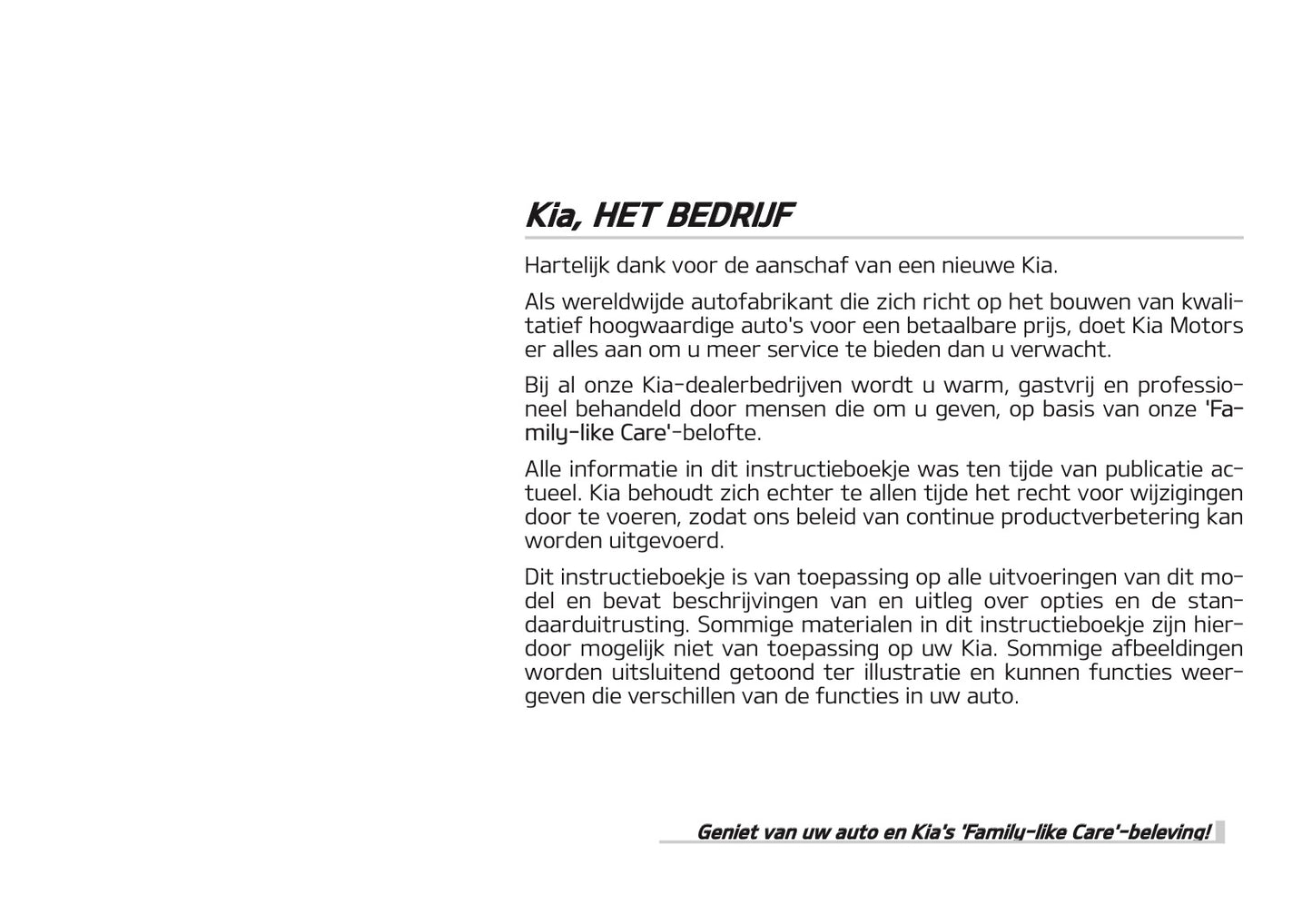 2018-2019 Kia Rio Gebruikershandleiding | Nederlands