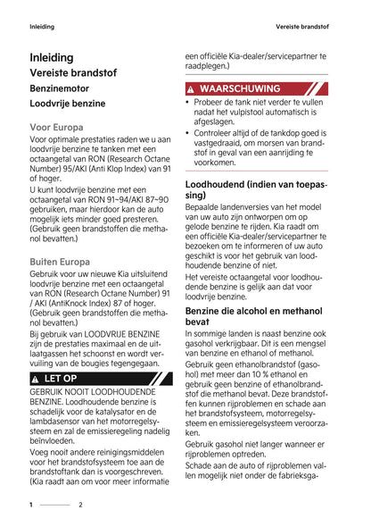 2022-2023 Kia Rio Gebruikershandleiding | Nederlands