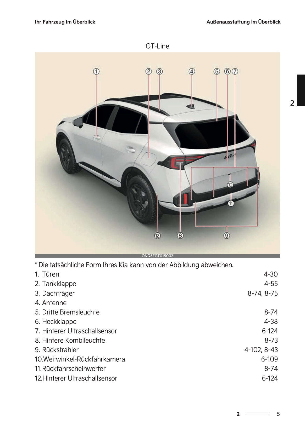 2026 Kia Sportage/Sportage Hybrid Owner's Manual | German