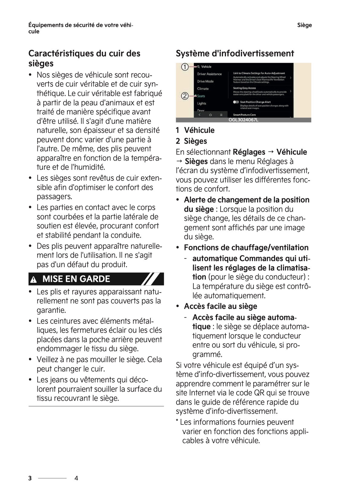 2025-2026 Kia Sportage Manuel du propriétaire | Français