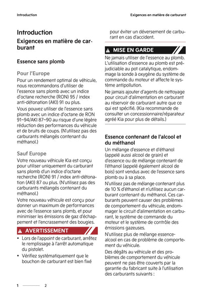 2025-2026 Kia Sportage Manuel du propriétaire | Français