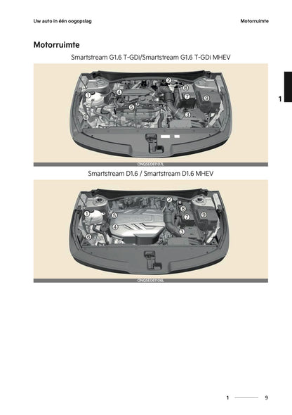2024-2025 Kia Sportage Gebruikershandleiding | Nederlands