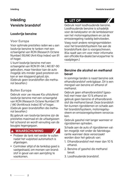 2024-2025 Kia Sportage Gebruikershandleiding | Nederlands