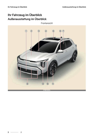 2026 Kia Stonic Bedienungsanleitung | Deutsch