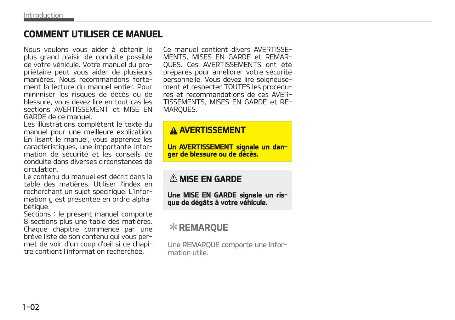 2020 Kia Stonic Owner's Manual | French