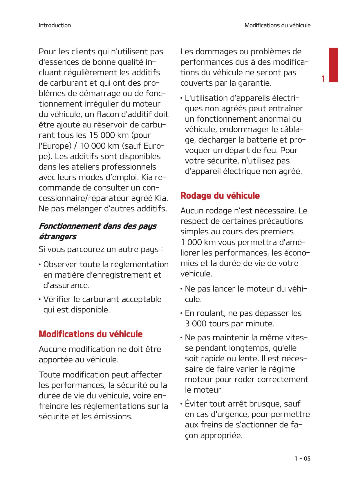 2021 Kia Stonic Owner's Manual | French